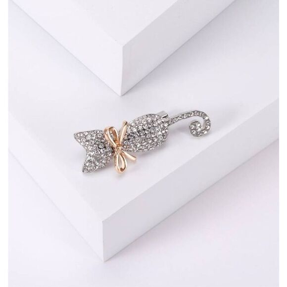 Cat Brooch - Picture 5 of 6